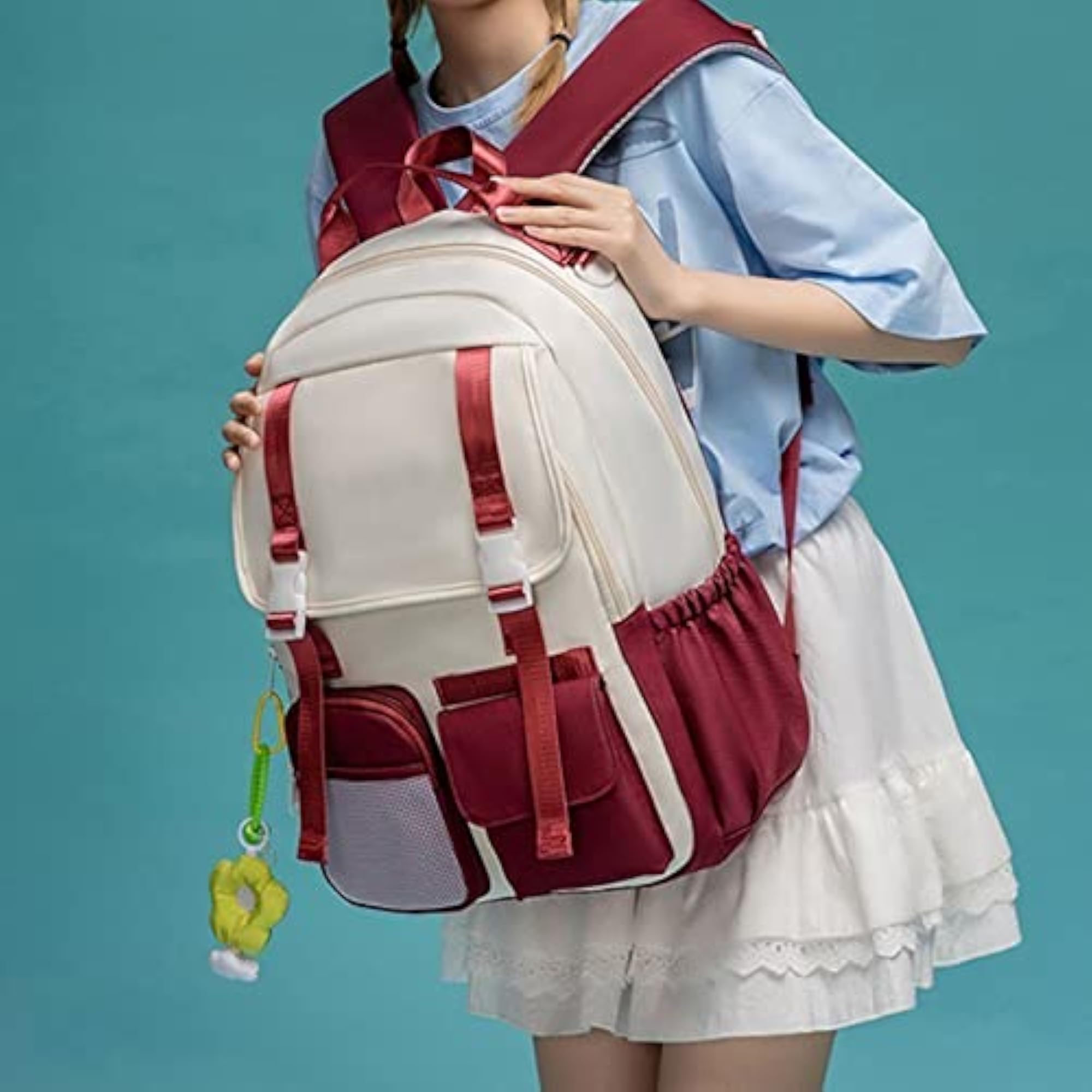 Women's Waterproof Travel Backpack, Practical School Bag